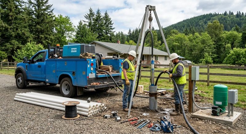Residential Well Installation in Carson City, NV